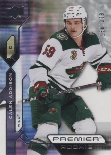 2021-22 Upper Deck Premier - Calen Addison #132