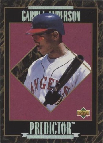 1995 Upper Deck - Garret Anderson #H35