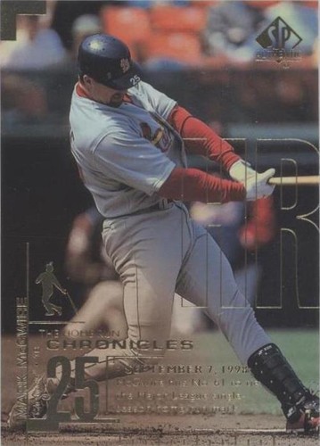 1999 SP Authentic - Mark McGwire #HR61