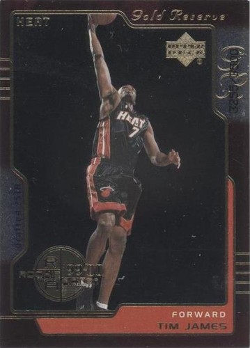 1999-00 Upper Deck Gold Reserve - Tim James #263