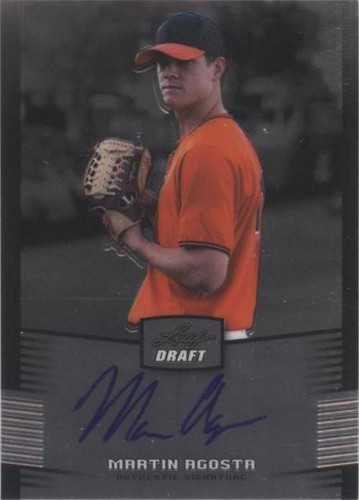 2012 Leaf Metal Draft - Martin Agosta #BA-MA1