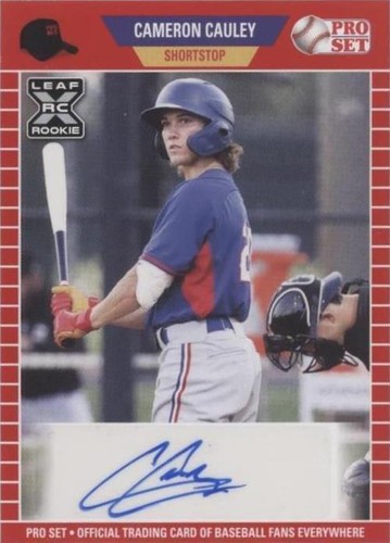 2021 Leaf Pro Set Baseball Blaster - Cameron Cauley #PS-CC2