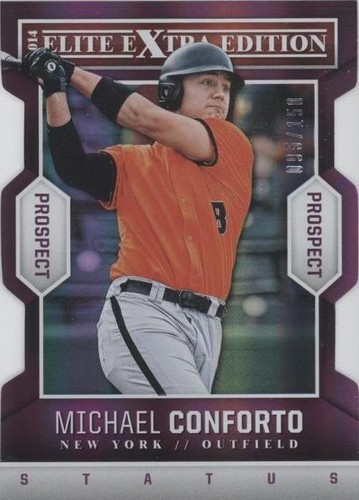 2014 Panini Elite Extra Edition - Michael Conforto #10