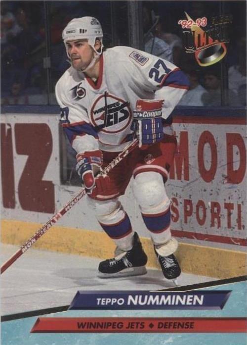 Fleer Ultra 1992-93 - Teppo Numminen #243