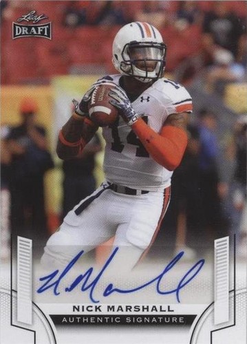 2015 Leaf Draft Nick Marshall #BA-NM1