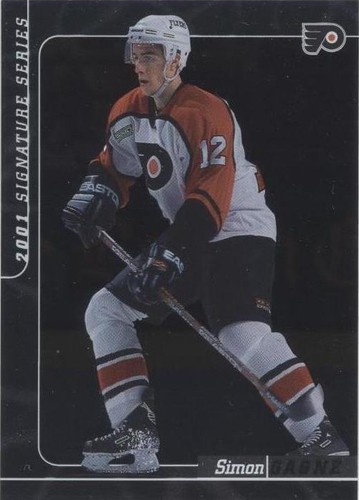 2000-01 In the Game Be A Player Signature Series - Simon Gagne #119