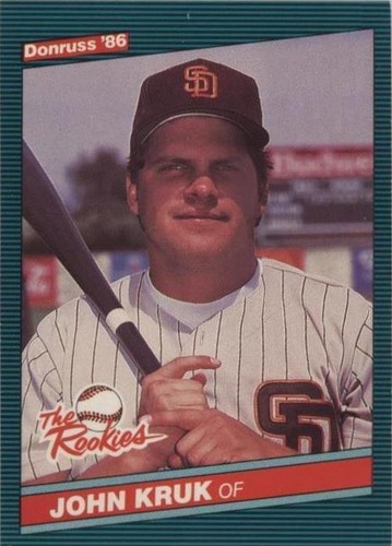 1986 Donruss The Rookies - John Kruk #42