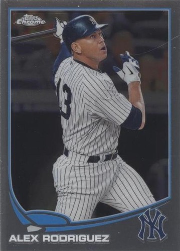 2013 Topps Chrome - Alex Rodriguez #168
