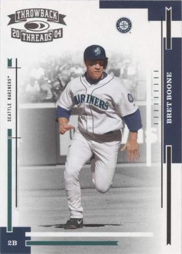 2004 Donruss Throwback Threads - Bret Boone #169