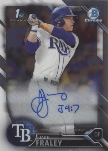 2016 Bowman Draft - Jake Fraley #CDA-JF