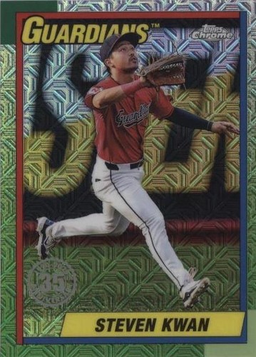 スポーツ選手 MLB - Topps road to opening day Steven Kwan 2025 Topps NOW Road To Opening Day Steven Kwan Cleveland