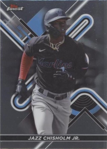 2022 Topps Finest - Jazz Chisholm #64
