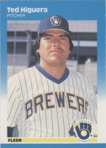1987 Fleer - Teddy Higuera #346