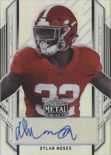 2021 Leaf Metal Draft Dylan Moses #PA-DM1