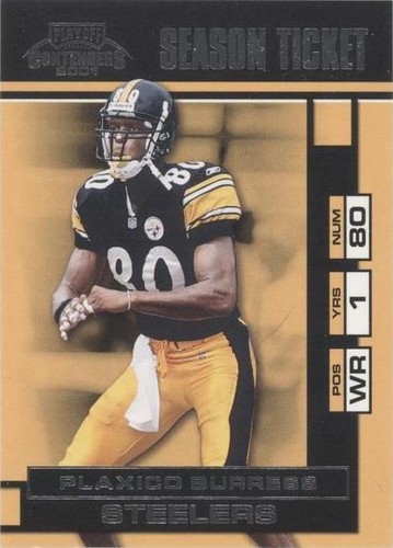 2001 Playoff Contenders Plaxico Burress #76