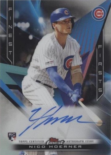2020 Topps Finest - Nico Hoerner #FFA-NH
