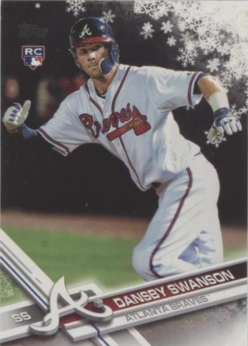 2017 Topps Holiday - Dansby Swanson #HMW35