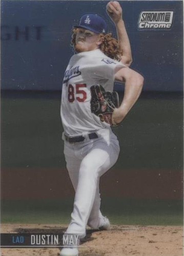 2021 Topps Stadium Club Chrome - Dustin May #143
