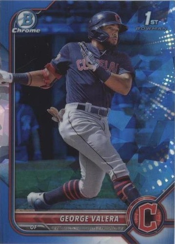 2022 Bowman Sapphire Edition - George Valera #BCP-22