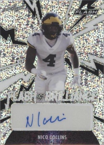 2021 Leaf Flash Nico Collins #FB-NC1