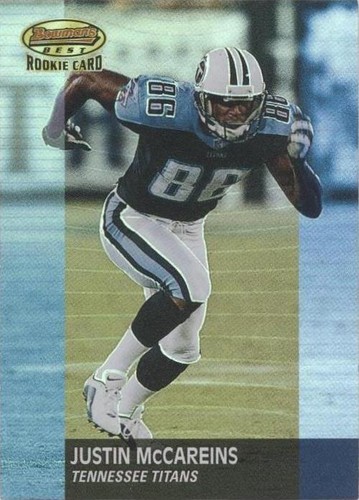 2001 Bowman's Best Justin McCareins #169