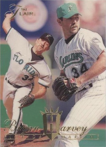 1994 Flair - Bryan Harvey #164