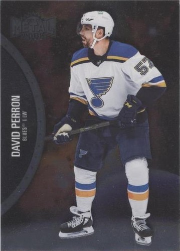 2021-22 Skybox Metal Universe - David Perron #96