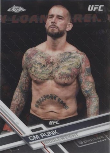 2017 Topps Chrome UFC - CM Punk #18