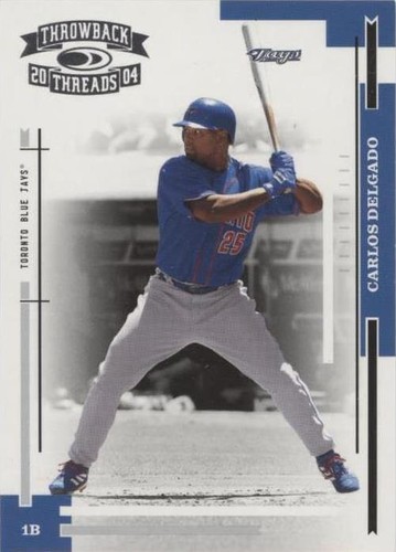 2004 Donruss Throwback Threads - Carlos Delgado #194