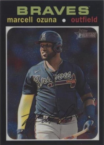 2020 Topps Heritage High Number - Marcell Ozuna #THC-723
