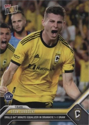 2023 Topps Now MLS Sean Zawadzki #156