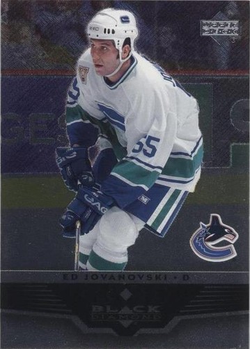 2005-06 Upper Deck Black Diamond - Ed Jovanovski #80