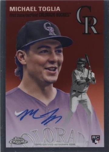2023 Topps Chrome Platinum Anniversary - Michael Toglia #CPA-MT