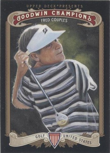 2012 Upper Deck Goodwin Champions - Fred Couples #97
