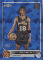 2022-23 Topps Chrome OTE Overtime Elite Sapphire Edition - Kanaan Carlyle #40