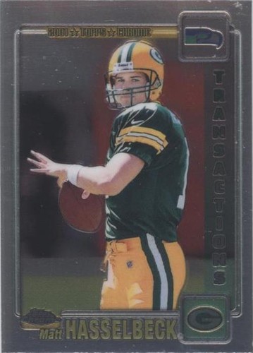 2001 Topps Chrome Matt Hasselbeck #48