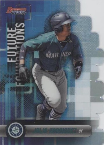 PSA 10 JULIO RODRIGUEZ AUTO 2019 Bowman Chrome Autograph