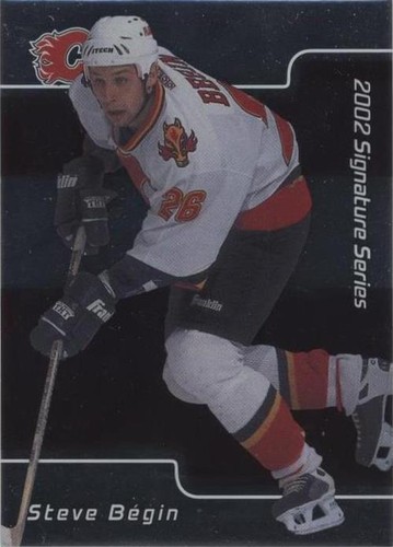 2001-02 In the Game Be A Player Signature Series - Steve Begin #228