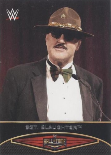 2015 Topps WWE Road to Wrestlemania - Sgt. Slaughter #10