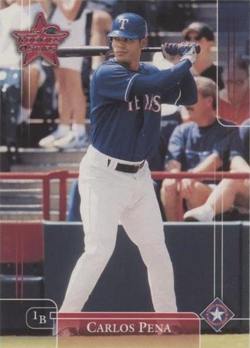 2002 Leaf Rookies & Stars - Carlos Pena #43