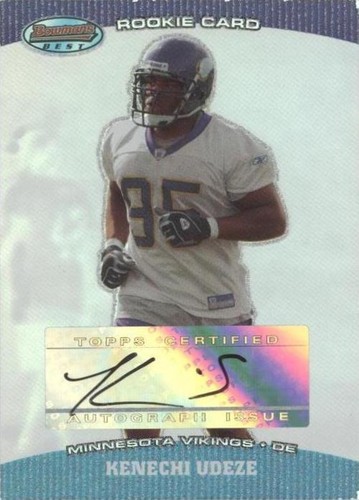 2004 Bowman's Best Kenechi Udeze #134