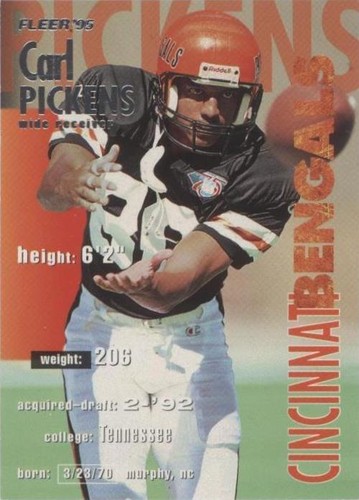1995 Fleer Carl Pickens #69