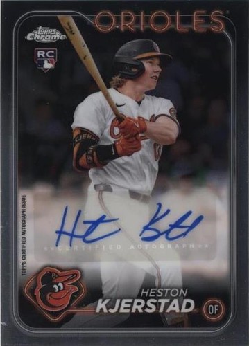 2024 Topps Chrome Update Series - Heston Kjerstad #AC-HK