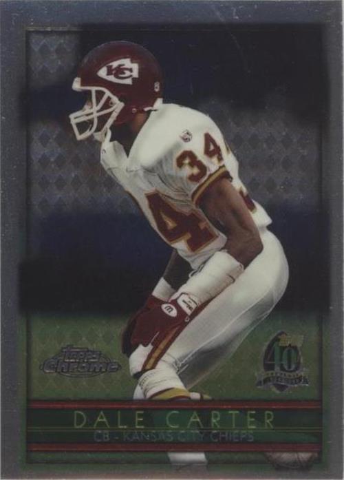 1996 Topps Chrome Dale Carter #14