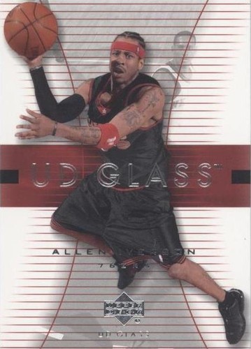 2003-04 UD Glass - Allen Iverson #43