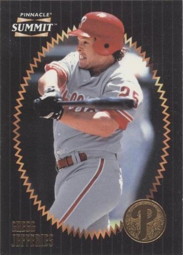 1996 Pinnacle Summit - Gregg Jefferies #17