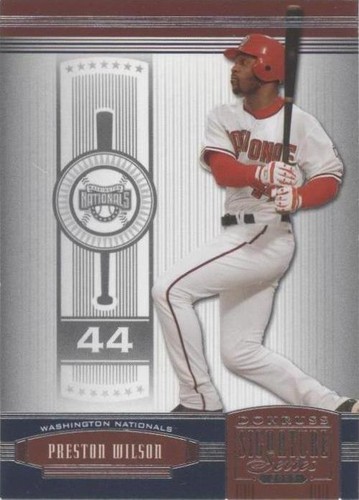 2005 Donruss Signature Series - Preston Wilson #150