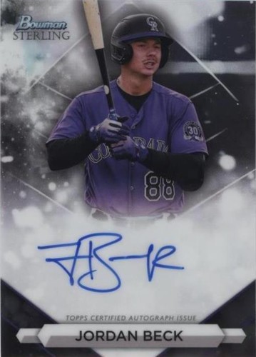 2023 Bowman Sterling - Jordan Beck #PA-JBK