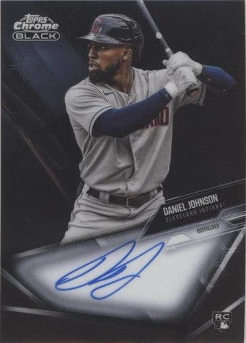 2021 Topps Chrome Black - Daniel Johnson #CBA-DJ