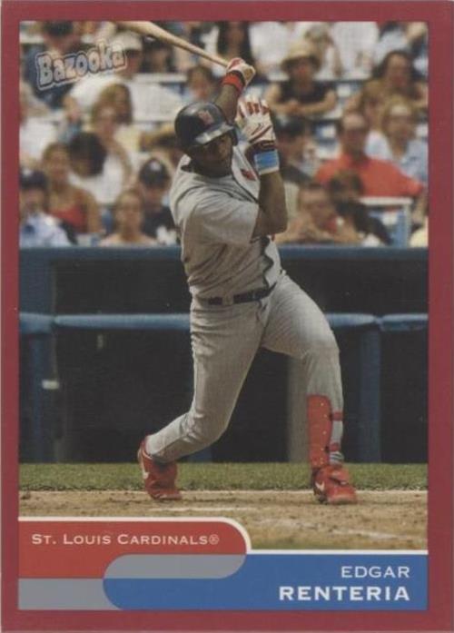 2004 Topps Bazooka - Red Chunks #79 Edgar Renteria for sale online | eBay